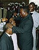 Dr. Noble being ordained